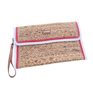 Sun'n'Sand Accessories Woven Clutch Handbag
